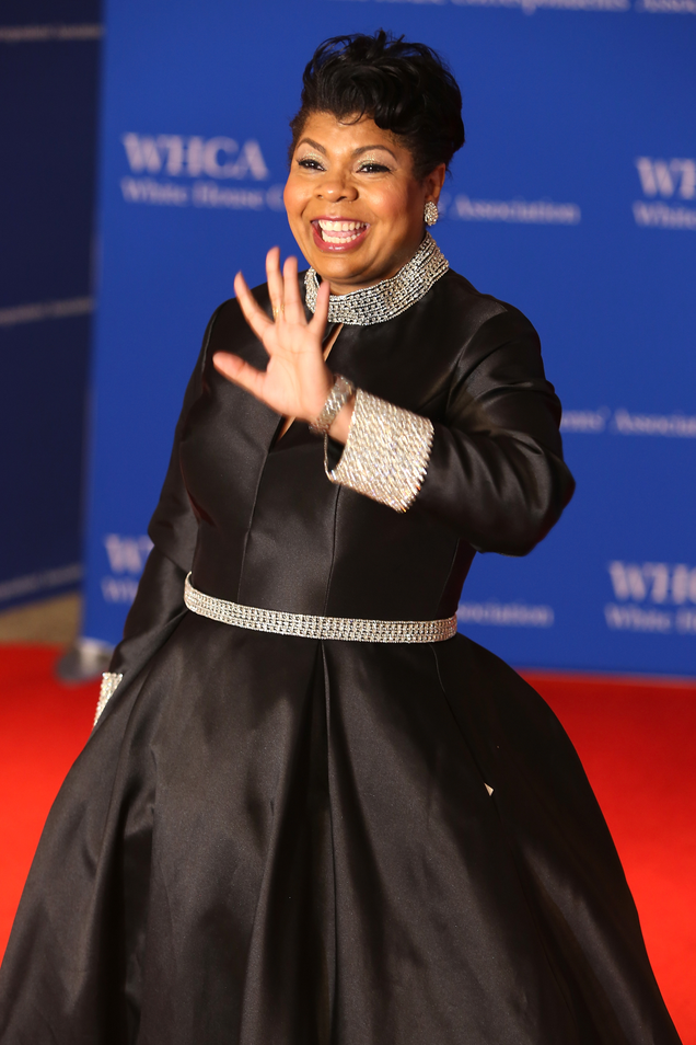 April Ryan attends the 2018 White House Correspondents’ Dinner at Washington Hilton on April 28, 2018, in Washington, D.C.
